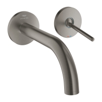 GROHE Atrio bateria umywalkowa podtynkowa L-185mm, element zewnętrzny, grafit szczotkowany - brushed hard graphite 29410AL0