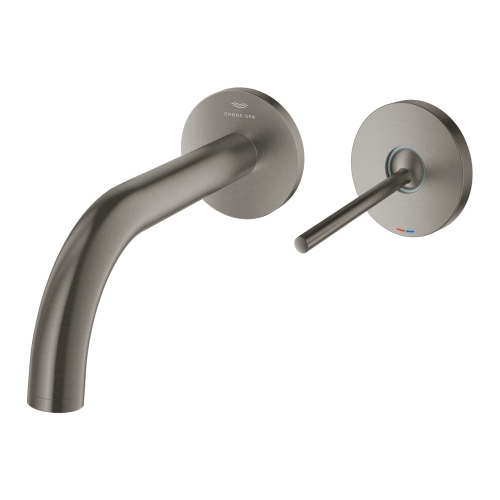 GROHE Atrio bateria umywalkowa podtynkowa, element zewnętrzny, grafit szczotkowany - brushed hard graphite 29410AL0