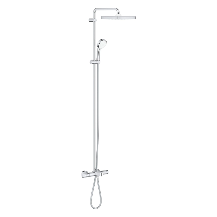 GROHE Tempesta Cosmopolitan 250 Cube system wannowo-prysznicowy z termostatem 26691000