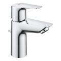 GROHE Start Edge Bateria umywalkowa, rozmiar S, zestaw odpływowy z drążkiem pociąganym, chrom, 24196001