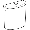 GEBERIT Selnova spłuczka kompaktowa WC, biała 500.269.01.1