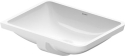 DURAVIT Starck 3 umywalka podblatowa 53x40cm/49x36,5cm, biała, 030549.00.00