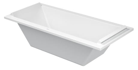 Duravit Strack wanna prostokątna 180x80cm, z 2 oparciami ukośnymi, biała, 700338000000000