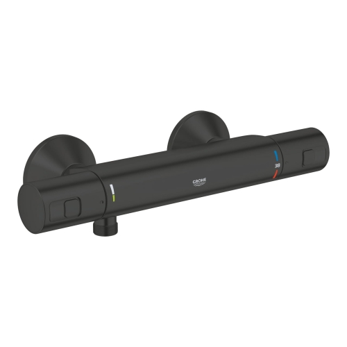 GROHE Precision Start bateria prysznicowa z termostatem, czarny mat 345942430