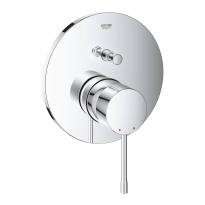 GROHE Essence bateria wannowo-prysznicowa podtynkowa, element zewnętrzny, chrom 24167001