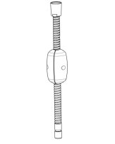 Paffoni wąż prysznicowy do bateri 3-otworowych ZFLO009CR