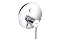 KLUDI Bozz PUSH & SWITCH bateria wannowo-prysznicowa podtynkowa, element zewnętrzny, chrom 386590576