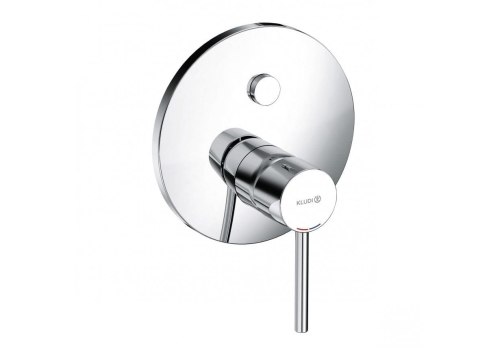 KLUDI Bozz PUSH & SWITCH bateria wannowo-prysznicowa podtynkowa, element zewnętrzny, chrom 386590576