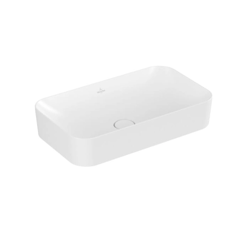 VILLEROY&BOCH Finion umywalka nablatowa 60x35x11,5cm, Ceramic Plus Stone White 414361RW