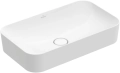 VILLEROY&BOCH Finion umywalka nablatowa 60x35x11,5cm, Ceramic Plus White Alpin 414361R1