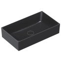Catalano Verso umywalka nablatowa 60x35cm, czarny mat 16035ZENS