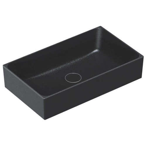 Catalano Verso umywalka nablatowa 60x35cm, czarny mat 16035ZENS