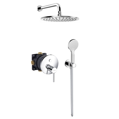 KLUDI Bozz zestaw prysznicowy podtynkowy z deszczownicą 250mm, 386590576-02