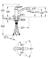 GROHE Start bateria zlewozmywakowa z wyciąganą wylewką, chrom 30531001