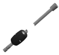 Paffoni wąż do baterii zlewozmywakowej SK 185 ZFLO029CR