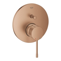 GROHE Essence bateria wannowo-prysznicowa podtynkowa, element zewnętrzny, miedziany szczotkowany - brushed warm sunset 24167DL1