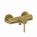 KLUDI Bozz bateria natryskowa ścienna, złoty szczotkowany 38831N076