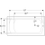GEBERIT Perfect wanna prostokątna 150x75cm 554.071.01.1