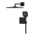 GROHE Grohtherm SmartControl Cube podtynkowy zestaw prysznicowy z deszczownicą 310mm, phantom black 34865KF0