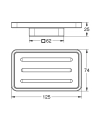 GROHE Selection Cube mydelniczka 40806000