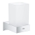GROHE Selection Cube szklanka 40783000, widok z uchwytem - zamawiany osobno