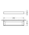 GROHE Selection Cube wieszak na ręcznik, chrom 40766000