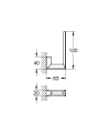GROHE Selection Cube uchwyt na zapasowy papier toaletowy, chrom 40784000