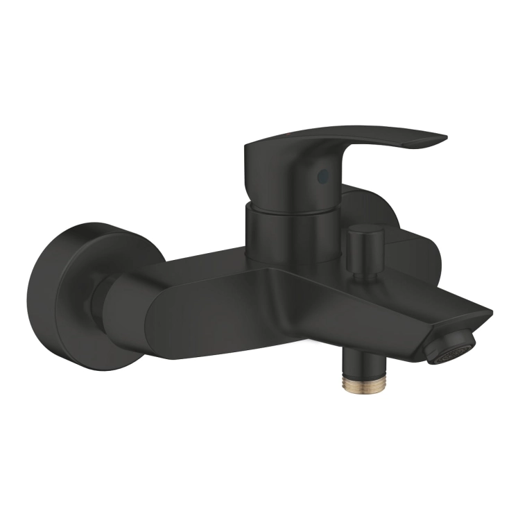 GROHE Eurosmart bateria wannowa ścienna, matte black 333002433