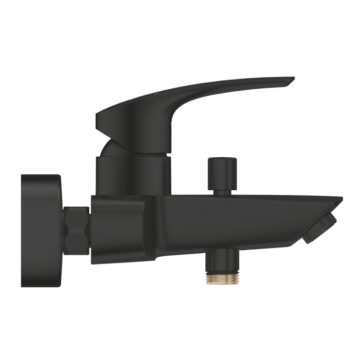 GROHE Eurosmart bateria wannowa ścienna, matte black 333002433