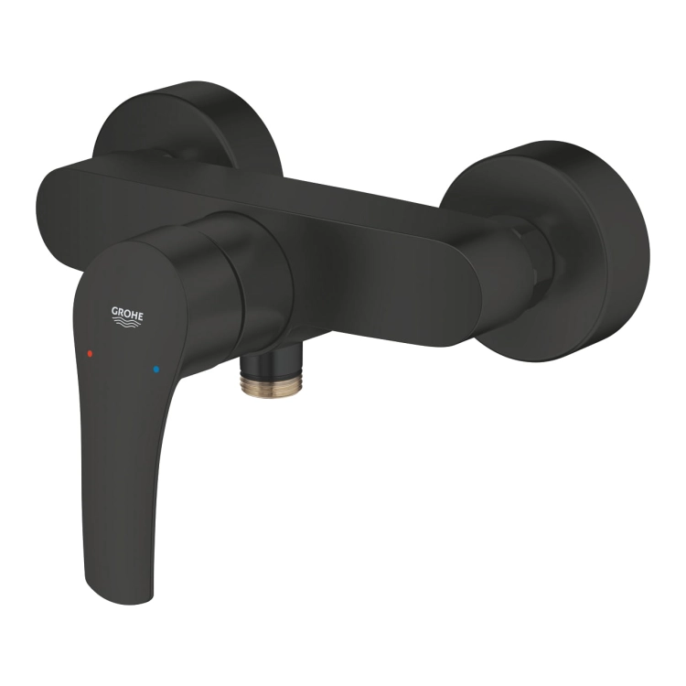 GROHE Eurosmart bateria prysznicowa ścienna, matte black 335552433