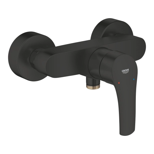 GROHE Eurosmart bateria prysznicowa ścienna, matte black 335552433