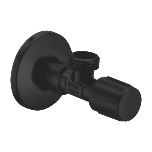 GROHE zawór kątowy matte black 1023422430