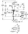 GROHE Eurosmart bateria umywalkowa, rozmiar M, matte black 233222433