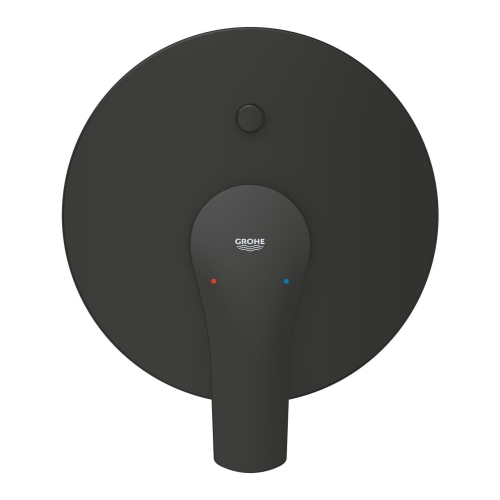 GROHE Eurosmart bateria podtynkowa do obsługi dwóch wyjść, element zewnętrzny, matte black 194502433