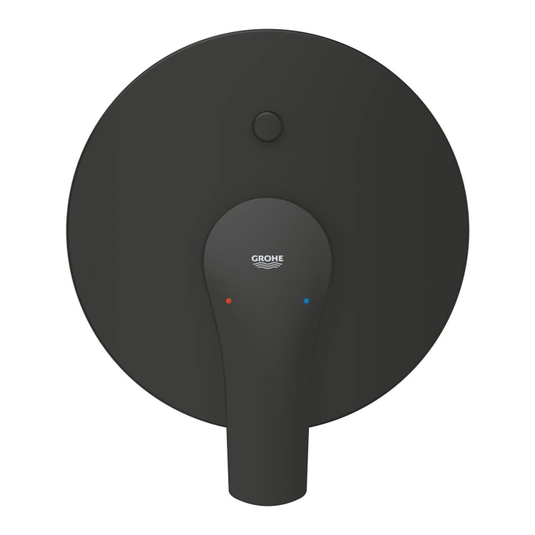 GROHE Eurosmart bateria podtynkowa do obsługi dwóch wyjść, element zewnętrzny, matte black 194502433