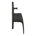 GROHE Eurosmart bateria podtynkowa do obsługi dwóch wyjść, element zewnętrzny, matte black 194502433