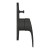 GROHE Eurosmart bateria podtynkowa do obsługi dwóch wyjść, element zewnętrzny, matte black 194502433