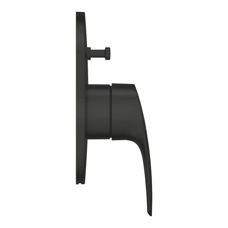 GROHE Eurosmart bateria podtynkowa do obsługi dwóch wyjść, element zewnętrzny, matte black 194502433