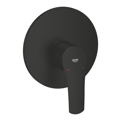 GROHE Eurosmart bateria podtynkowa do obsługi jednego wyjścia, element zewnętrzny, matte black 194512433