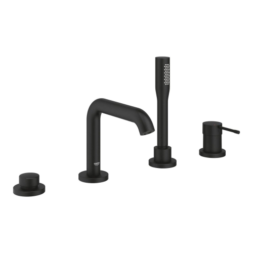 GROHE Essence bateria wannowa 4-otw, phantom black 25251KF1