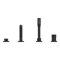 GROHE Essence bateria wannowa 4-otw, phantom black 25251KF1