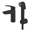 GROHE Eurosmart bateria umywalkowa, rozmiar S, bez korka, matte black 231242433