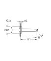 GROHE Eurosmart wylewka wannowa L-171mm, matte black 134482433