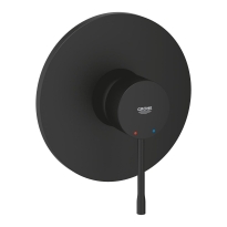 GROHE Essence New bateria prysznicowa podtynkowa, element zewnętrzny, phantom black 24168KF1