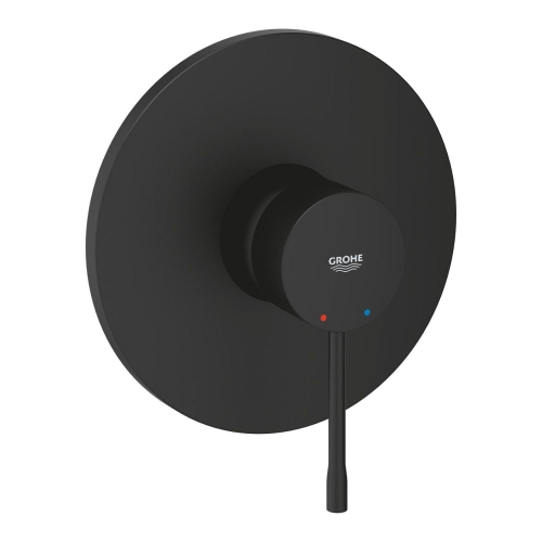 GROHE Essence New bateria prysznicowa podtynkowa, element zewnętrzny, phantom black 24168KF1