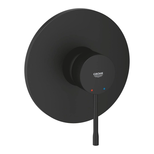GROHE Essence New bateria prysznicowa podtynkowa, element zewnętrzny, phantom black 24168KF1