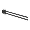 GROHE Essentials wieszak dwuramienny, matte black 1024672430