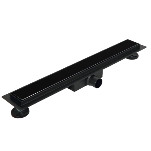 Balneo G-Drain Next Double Dark odpływ liniowy 60 cm, ruszt czarne szkło GD-DD-60