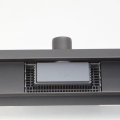 Balneo G-Drain Next Double Dark odpływ liniowy 60 cm, ruszt czarne szkło GD-DD-60