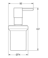 GROHE Essentials dozownik, matte black 1024702430